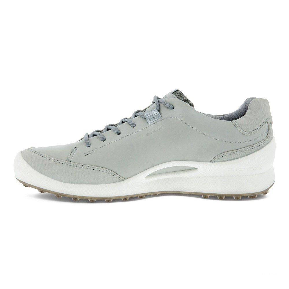 ECCO Mens Golf Shoes Mint - Biom Hybrid Laced - TEG-562810